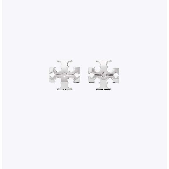 NWOT Tory Burch Rose Gold Kira Curved Stud Earring’s - Picture 4 of 5